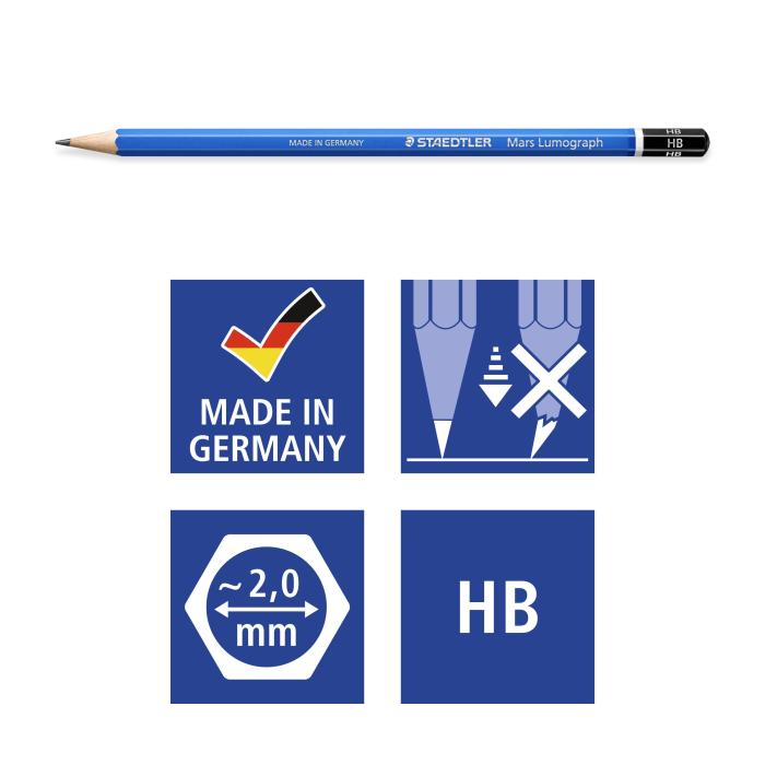 Staedtler Mars Lumograph 100 12 pièce(s) — image 5 sur 12