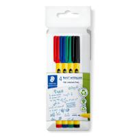Staedtler Noris writing pen 307 stylo fin Noir, Bleu, Vert, Rouge 4 pièce(s)