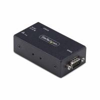 StarTech.com Adaptateur Série vers Ethernet à 1 Port, Serveur de Périphérique Série IP 802.3af PoE pour Périphériques RS232 Distants, Montage Mural/sur Rail DIN, Convertisseur Série RJ45 vers DB9, Conforme TAA