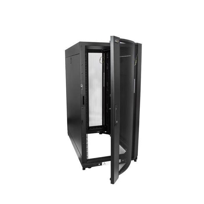 StarTech.com Armoire Rack Serveur 25U à 4 Montants, Armoire Verrouillable 19'' pour Ordinateur/AV/Équipement IT, Rack Réseau — image 4 sur 10