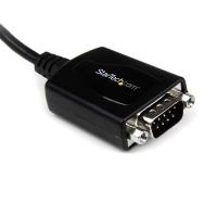 StarTech.com Câble Adaptateur de 30 cm USB vers Série DB9 RS232 - Mémorisation de Port COM