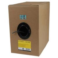 StarTech.com Câble Ethernet Cat 5e en Vrac - 304,8 m - Solide - Classé CMR - Noir - Conforme TAA