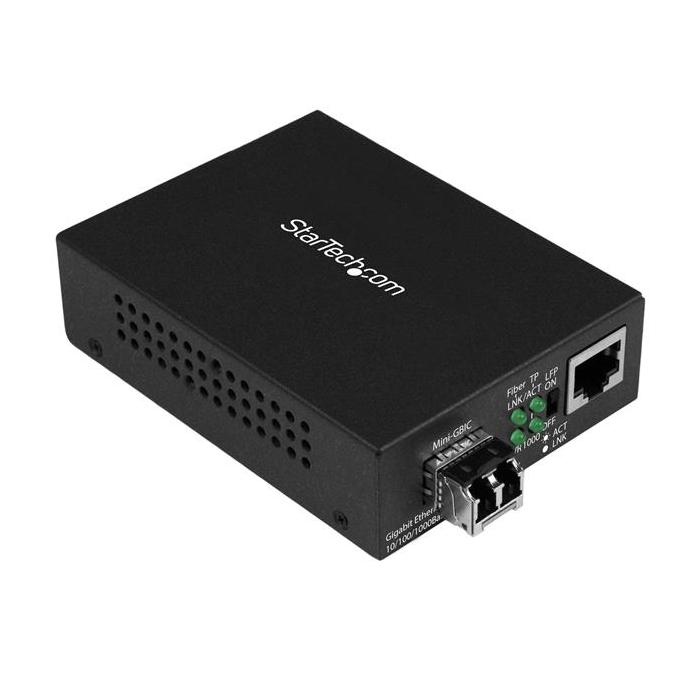 StarTech.com Convertisseur de média Gigabit Ethernet fibre optique compact - 850nm MM LC - 550 m