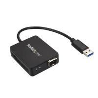 StarTech.com Convertisseur USB 3.0 vers Fibre Optique - Adaptateur compacte USB vers Open SFP - USB vers Adaptateur Réseau Gigabit - Adaptateur USB 3.0 Fibre Optique Multi Mode (MMF)/Single Mode (SMF)