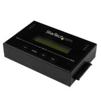 StarTech.com Duplicateur et Effaceur de Disque Dur Autonome 1:1, Cloneur et Effaceur de Disque SATA HDD/SSD, Écran LCD, Conforme TAA, Indépendant du Système d'Exploitation