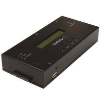 StarTech.com Duplicateur et Effaceur de Disques Durs Autonome 1:1, Cloneur/Copieur de Disques Durs SAS et SATA, Duplicateur et Nettoyeur de Disques Durs, Écran LCD, Conforme à la Norme TAA