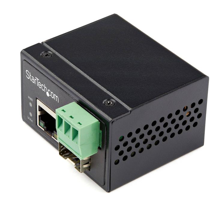 StarTech.com IMC100MSFP convertisseur de support réseau 100 Mbit/s Multimode, Monomode Noir