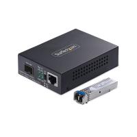 StarTech.com MCM1110SMLC40 convertisseur de support réseau 2000 Mbit/s 1310 nm Monomode Noir