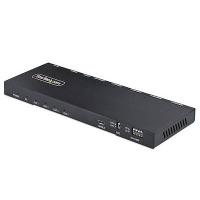 StarTech.com Splitter HDMI 4 Ports - Répartiteur HDMI 4K 60Hz avec Scaler Intégré - Répartiteur HDMI 1 Entrée 4 Sorties - Splitter HDMI 1080p PC - Port Optique 3.5mm