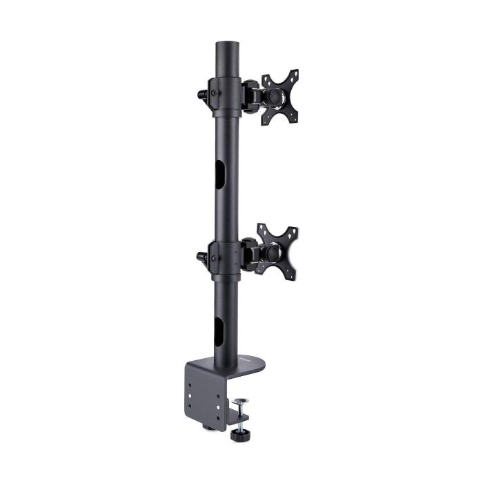StarTech.com Support de Bureau pour 2 Moniteurs Empilés Verticalement, Double 49'', Poids total 32kg, Pince en C, Support — image 2 sur 10