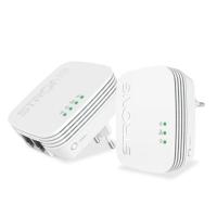 Strong POWERLWF600DUOMINI Adaptateur réseau CPL 600 Mbit/s Ethernet/LAN Wifi Blanc 2 pièce(s)