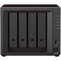 Synology DiskStation DS423+ serveur de stockage NAS Rack (8 U) Intel® Celeron® J4125 2 Go DDR4 0 To DiskStation Manager Noir