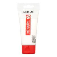 Talens 3511105M peinture acrylique 75 ml Blanc Tube