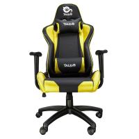 TALIUS Gecko v2 Siège de jeu universel Siège capitonné Noir, Jaune