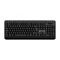 TALIUS KB503 clavier Bureau USB QWERTY Anglais, Espagnole Noir