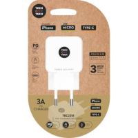 TECH1TECH TEC2251 chargeur de téléphones portables Blanc Intérieure