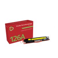 Toner remanufacturé Jaune Everyday™ de Xerox compatible avec HP 126A (CE312A), Capacité standard
