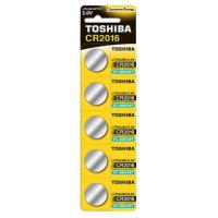 Toshiba CR2016 PW BP-5 pile domestique Batterie à usage unique Lithium