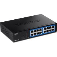 Trendnet TEG-S17D commutateur réseau Gigabit Ethernet (10/100/1000) Noir