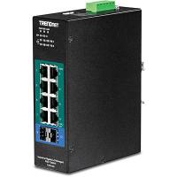 Trendnet TI-PG102I commutateur réseau Géré L2 Gigabit Ethernet (10/100/1000) Connexion Ethernet, supportant l'alimentation via ce port (PoE) Noir