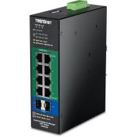 Trendnet TI-PG103I commutateur réseau Géré Gigabit Ethernet (10/100/1000) Connexion Ethernet, supportant l'alimentation via ce port (PoE) Noir