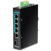 Trendnet TI-PG541 commutateur réseau Non-géré L2 Gigabit Ethernet (10/100/1000) Connexion Ethernet, supportant l'alimentation via ce port (PoE) Noir