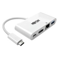 Tripp Lite U444-06N-HGU-C adaptateur graphique USB 1920 x 1080 pixels Blanc