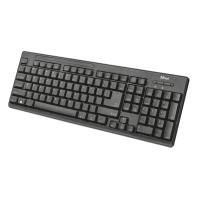 Trust Ziva clavier Souris incluse Universel RF sans fil Espagnole Noir, voir l’image 6 sur 9