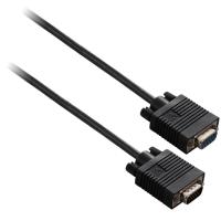 V7 Câble vidéo d'extension VGA femelle vers VGA mâle, noir 3m 10ft