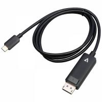 V7 V7USBCDP14-1M câble vidéo et adaptateur DisplayPort USB Type-C Noir