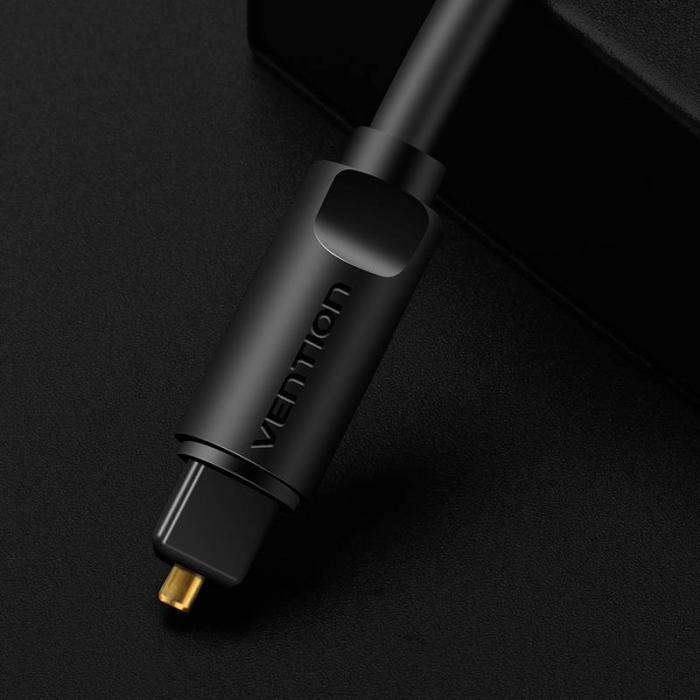 Vention BAEBJ câble audio 5 m Toslink Noir — image 2 sur 2