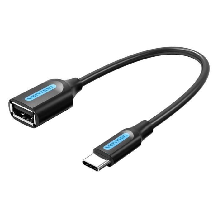 Vention CCSBB câble USB USB 2.0 0,15 m USB C USB A Noir