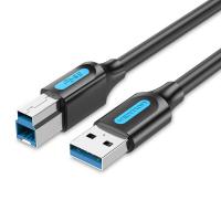 Vention COOBF câble USB USB 3.2 Gen 1 (3.1 Gen 1) 1 m USB A USB B Noir