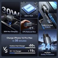 Vention FEWH0-EU chargeur d'appareils mobiles Gris Intérieure, voir l’image 9 sur 12