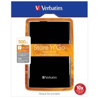 Verbatim Disque dur portable USB Store 'n' Go 3.0, 500 Go, noir, voir l’image 2 sur 2