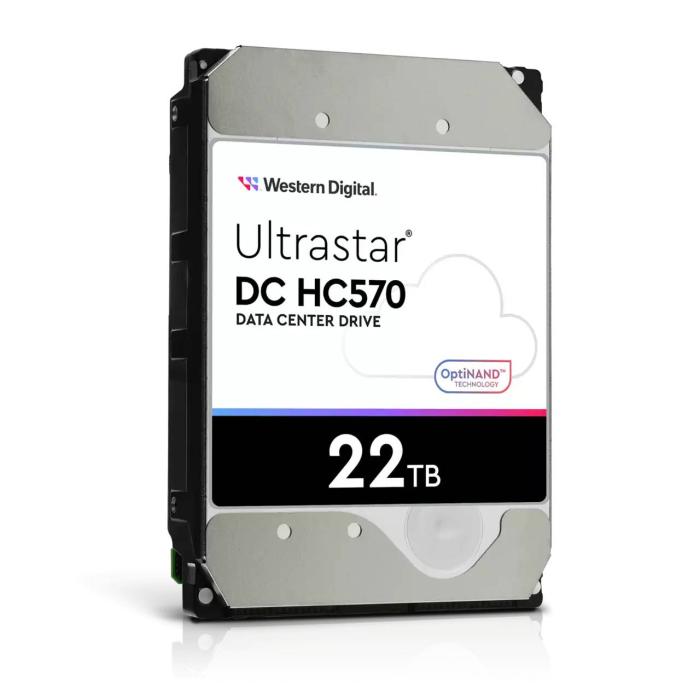 Western Digital Ultrastar DC HC570 disque dur 22 To 7200 tr/min 512 Mo 3.5'' Série ATA III — image 3 sur 3