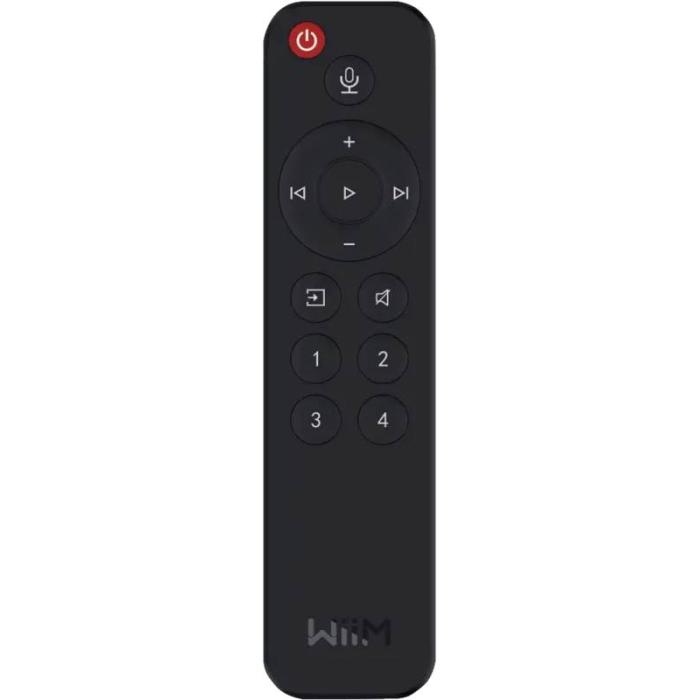 WiiM Voice Remote télécommande IR Wireless Acoustique Appuyez sur les boutons