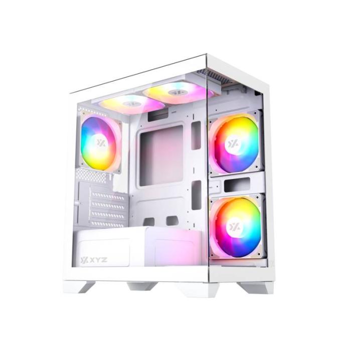 XYZ X-CS-TITANIUMVIEWLT-W unité centrale Micro Tower Blanc — image 19 sur 36