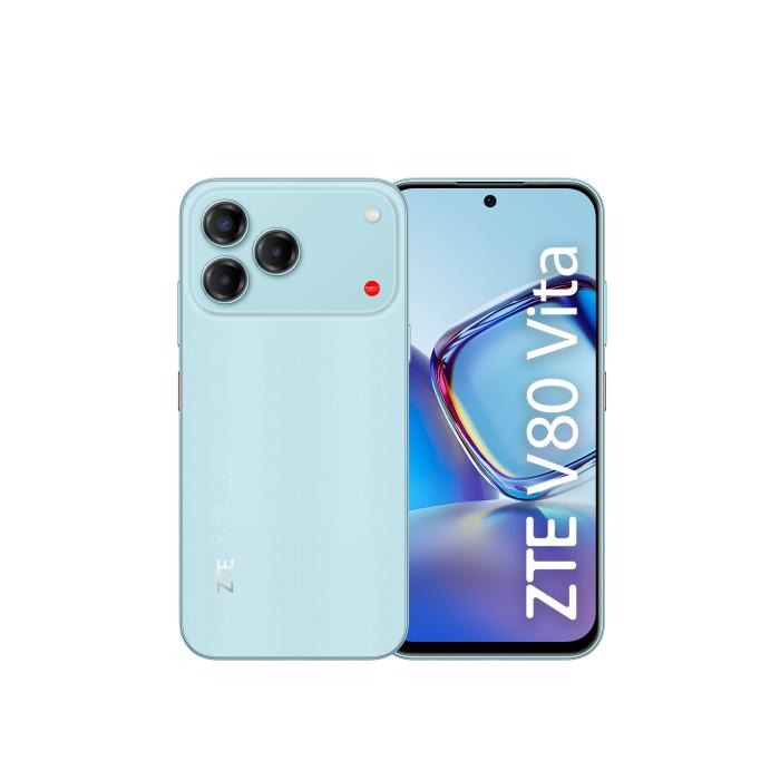 ZTE V80 Vita 17,1 cm (6.75'') Double SIM hybride Android 16.0 4G USB Type-C 4 Go 256 Go 5000 mAh Bleu — image 8 sur 14