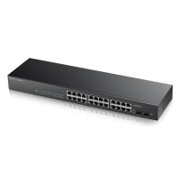 Zyxel GS1900-24 Géré L2 Gigabit Ethernet (10/100/1000) Noir
