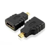3GO AMHDMI adattatore per inversione del genere dei cavi HDMI MicroHDMI Nero