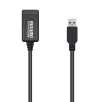 AISENS A105-0525 cavo USB USB 3.2 Gen 1 (3.1 Gen 1) 5 m USB A Nero