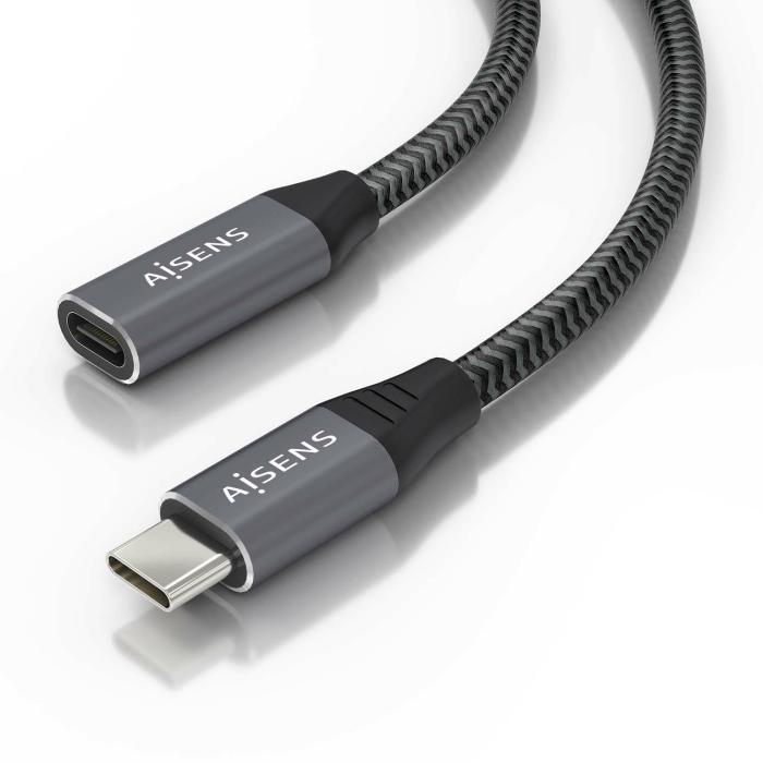 AISENS A107-0636 cavo USB USB 3.2 Gen 2x2 2 m USB C Grigio
