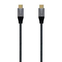 AISENS A107-0672 cavo USB USB4 Gen 2x2 1,5 m USB C Grigio
