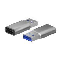 AISENS A108-0677 adattatore per inversione del genere dei cavi USB Type-C USB Type-A Grigio, vedi immagine 2 di 3