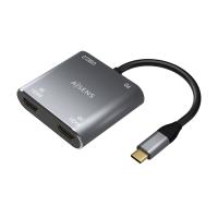 AISENS A109-0625 adattatore grafico USB 3860 x 2160 Pixel Grigio