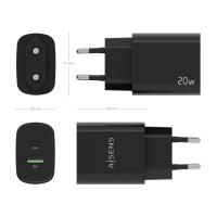 AISENS A110-0755 Caricabatterie per dispositivi mobili Universale Nero AC Ricarica rapida Interno, vedi immagine 4 di 5
