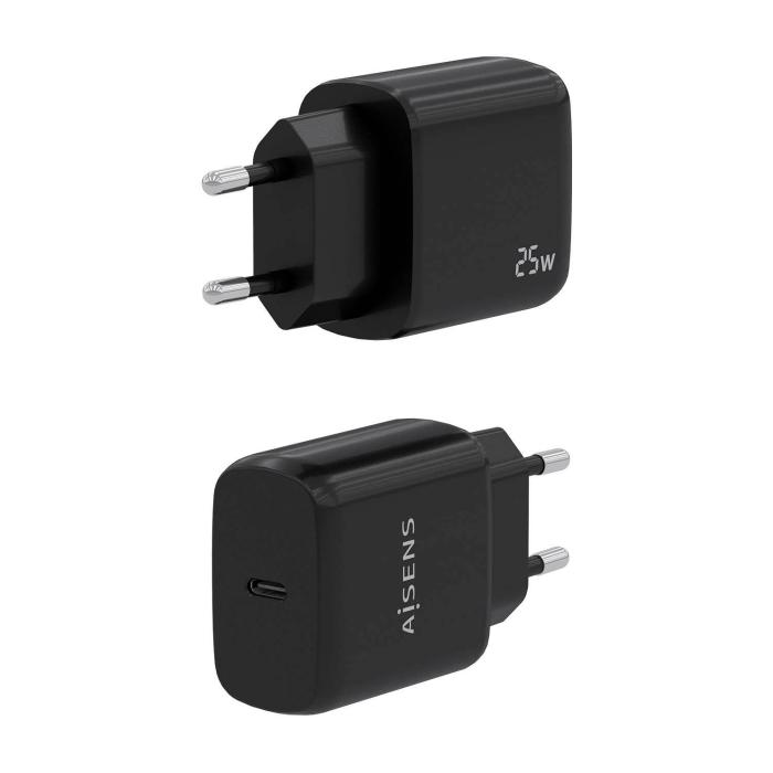 AISENS A110-0757 Caricabatterie per dispositivi mobili Universale Nero AC Ricarica rapida Interno — immagine 3 di 5