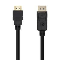 AISENS A125-0460 cavo e adattatore video 3 m DisplayPort HDMI Nero