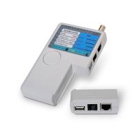 AISENS A142-0313 tester per cavo di rete Tester per cavi UTP/STP Grigio